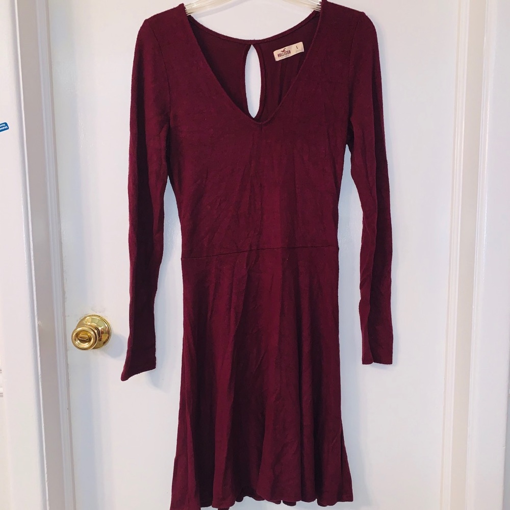 Maroon Dress